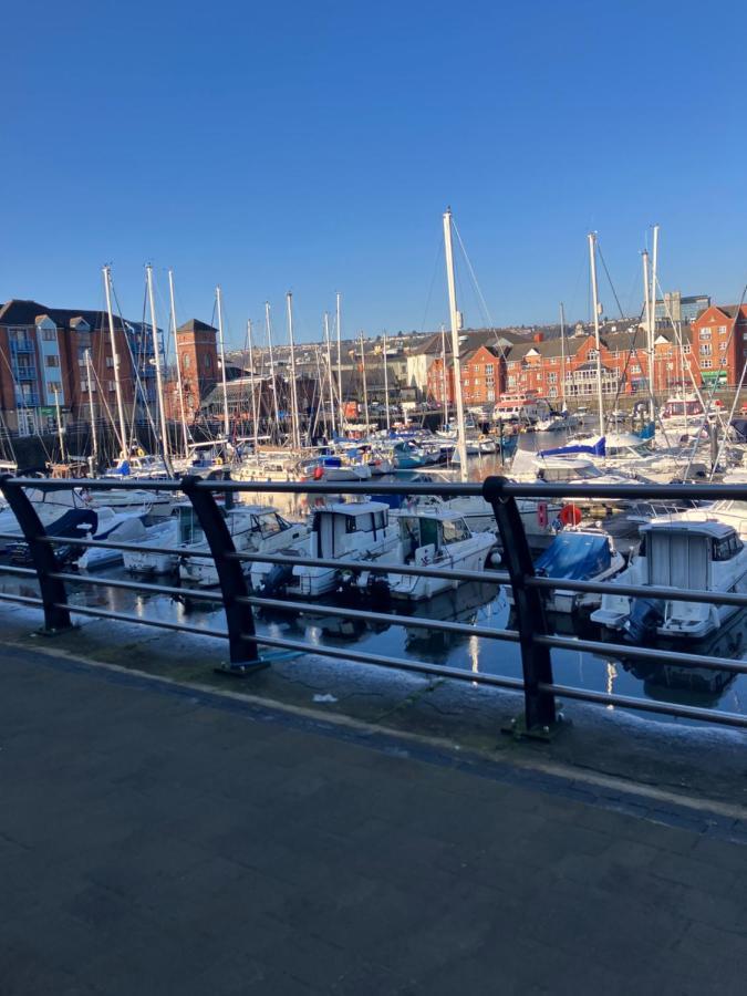 Bay, Marina & Arena View Mins To & Apartment Swansea
